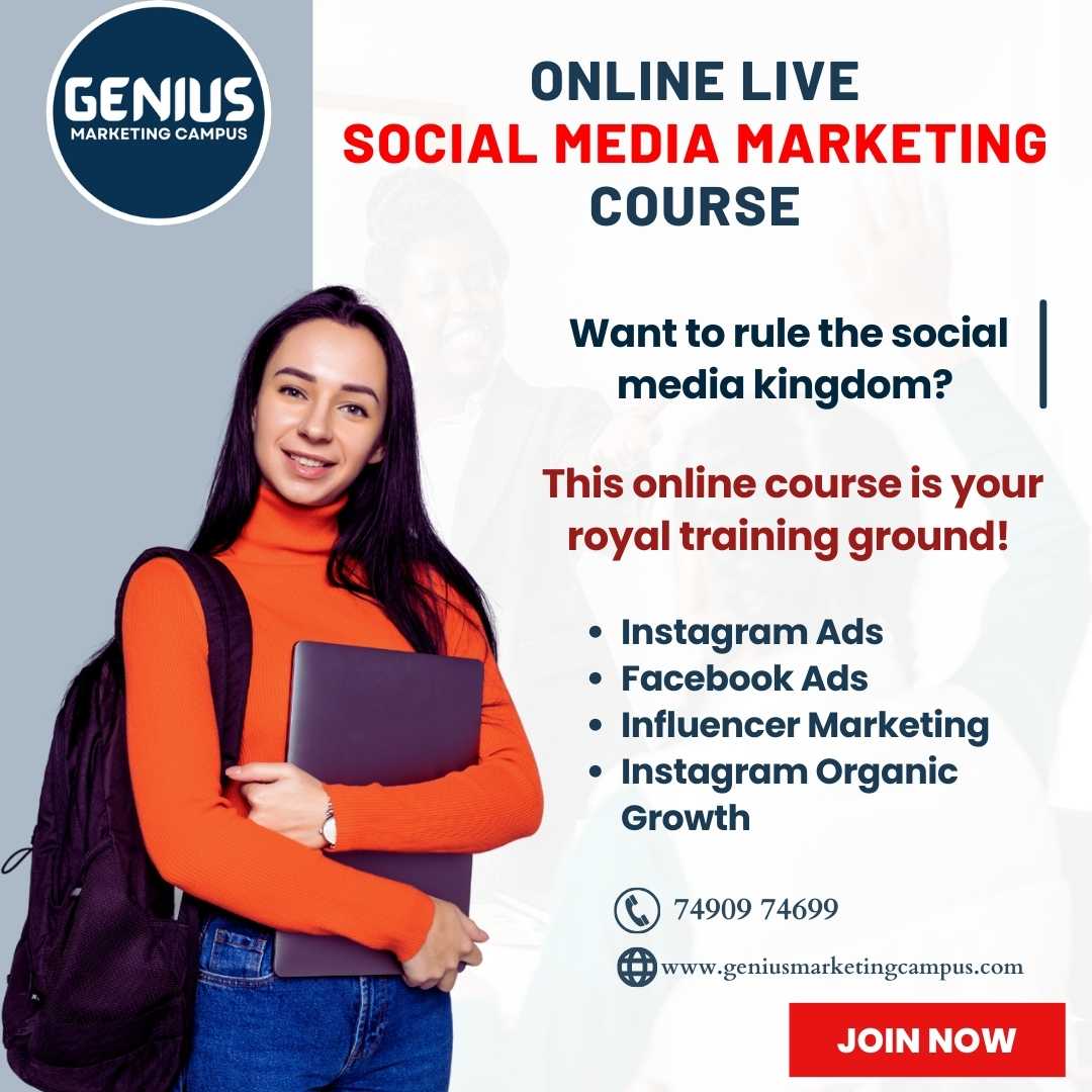 Live Online Social Media Marketing Course